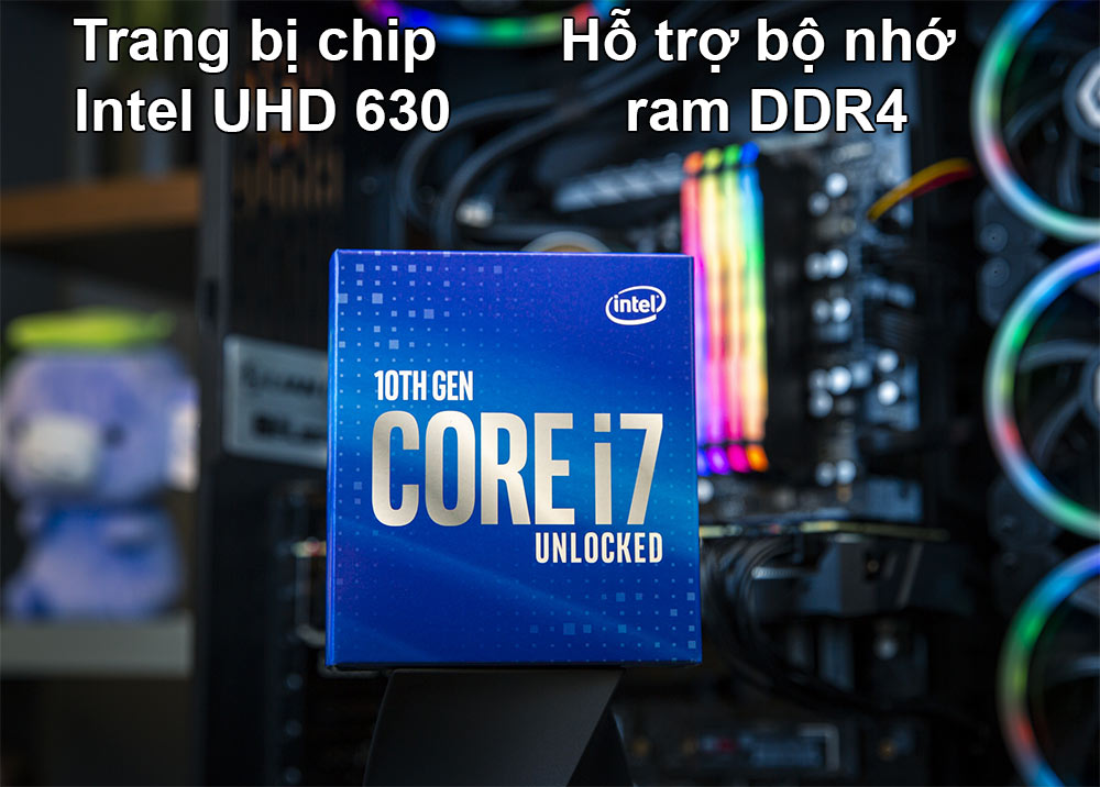 CPU Intel Comet Lake Core i7-10700 | Trang b?Intel UHD 630