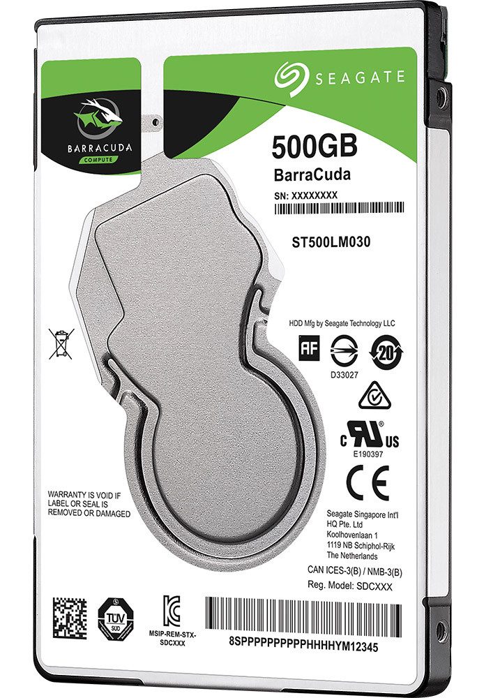 Ổ cứng HDD Seagate 500GB 2.5" Sata 3 5400 (ST500LM030)