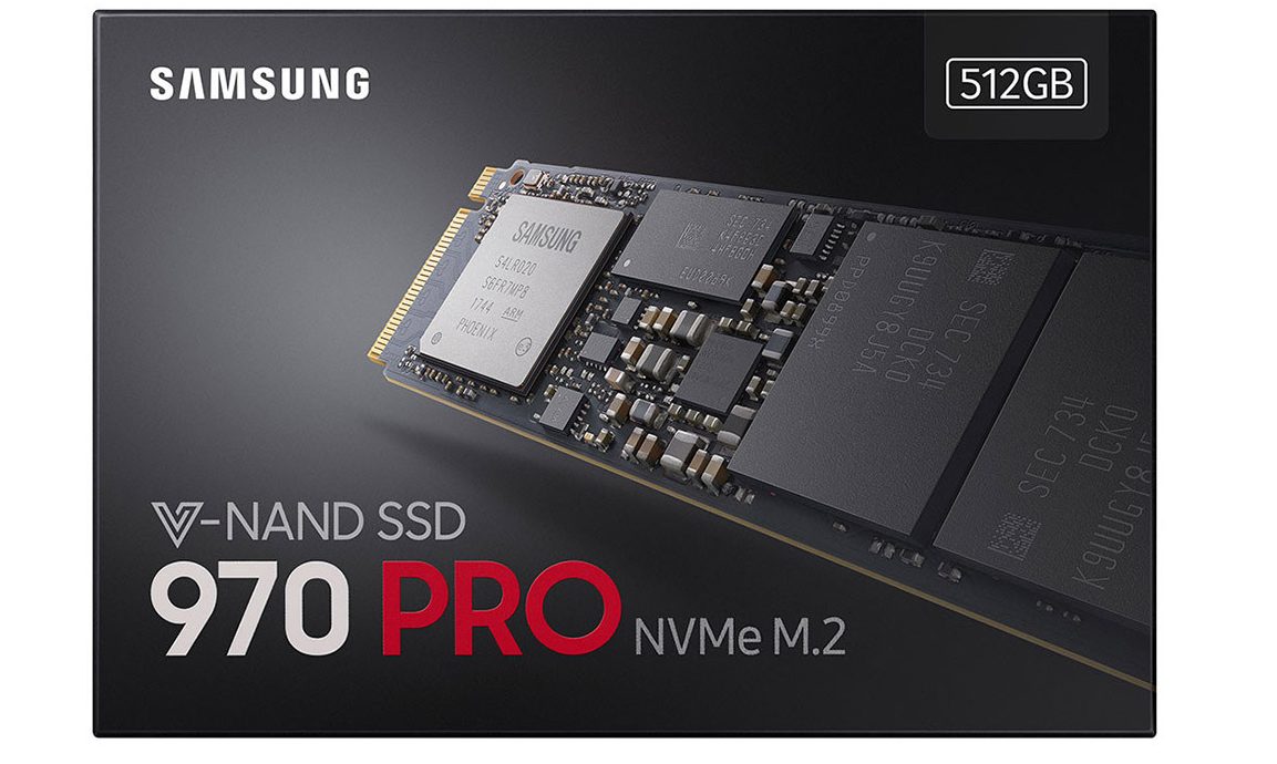 Ổ cứng SSD Samsung 970 PRO 512GB NVMe M.2 (Mz-V7P512BW)