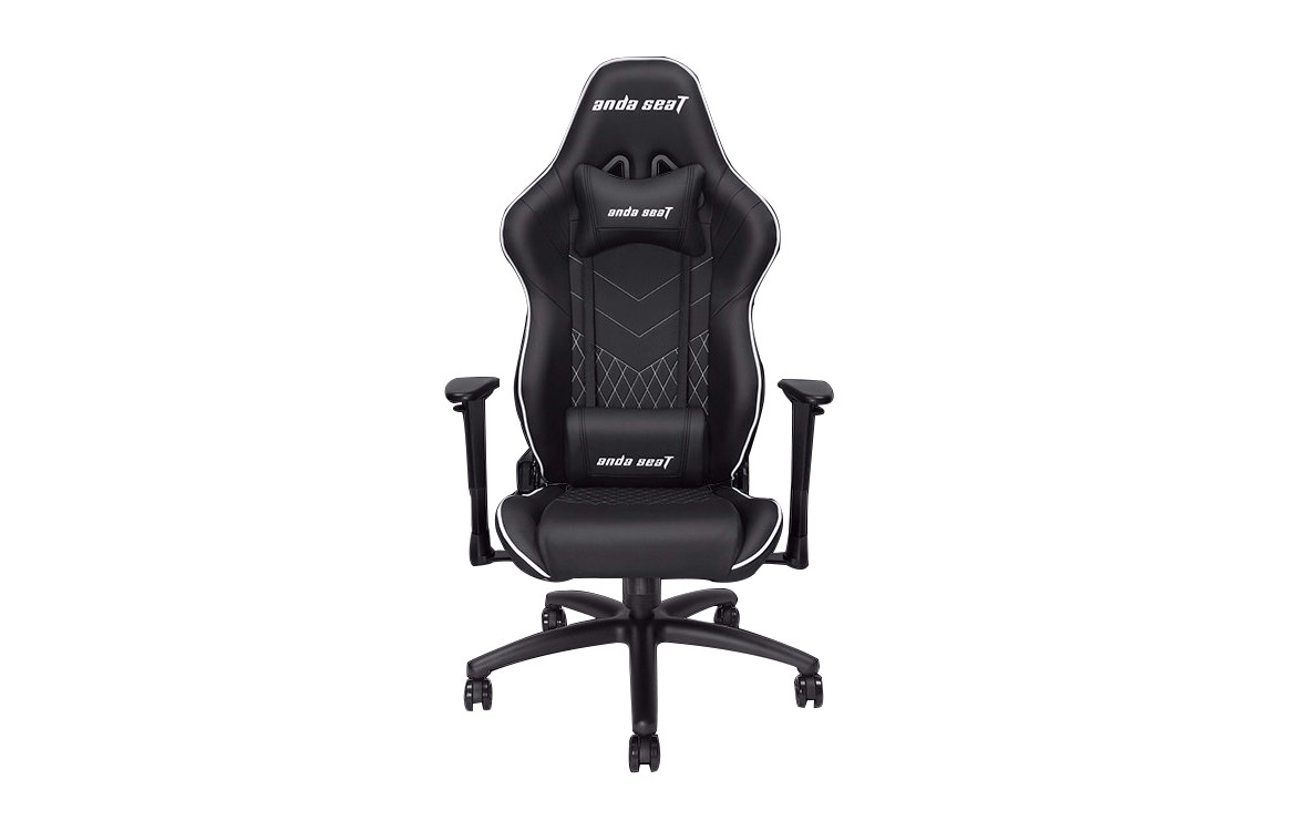 Anda Seat Assassin King - Full PVC Leather 4D Armrest Gaming Chair ( Black )