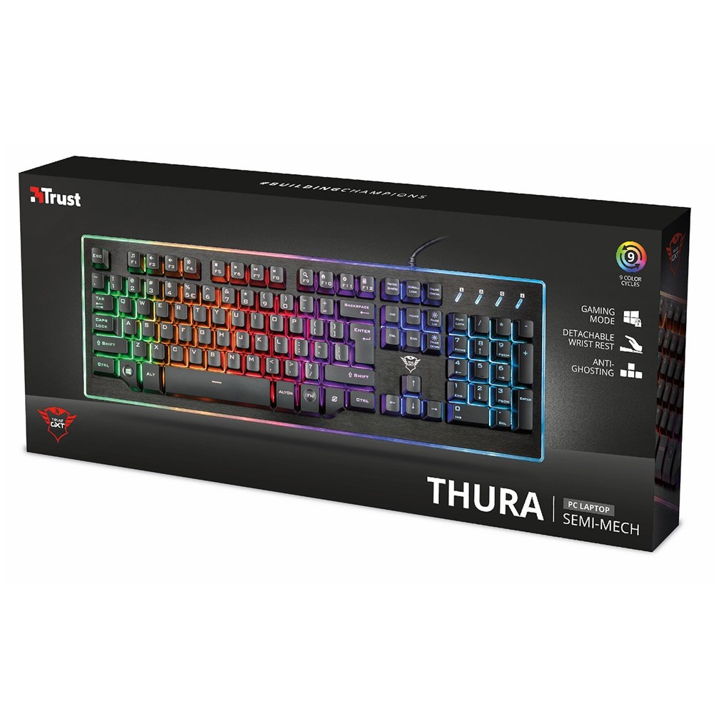 Bàn phím Trust Us GXT860 THURA SEMI-MECH