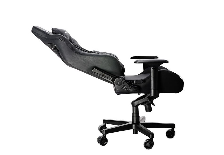 Anda Seat Infinity King Full Black- Full PVC Big Lumber 4D Armrest Gaming Chair ( Black )
