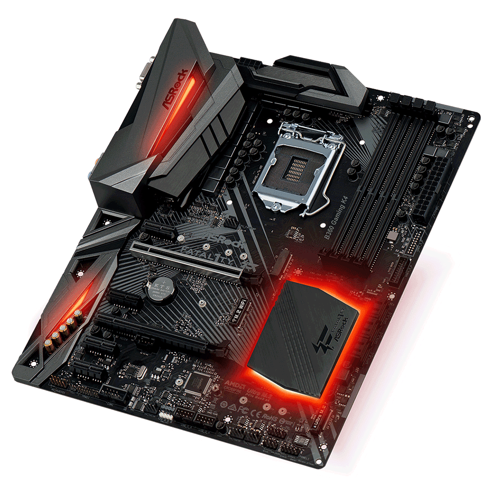 Bo mạch chính/ Mainboard Asrock B360 Gaming K4