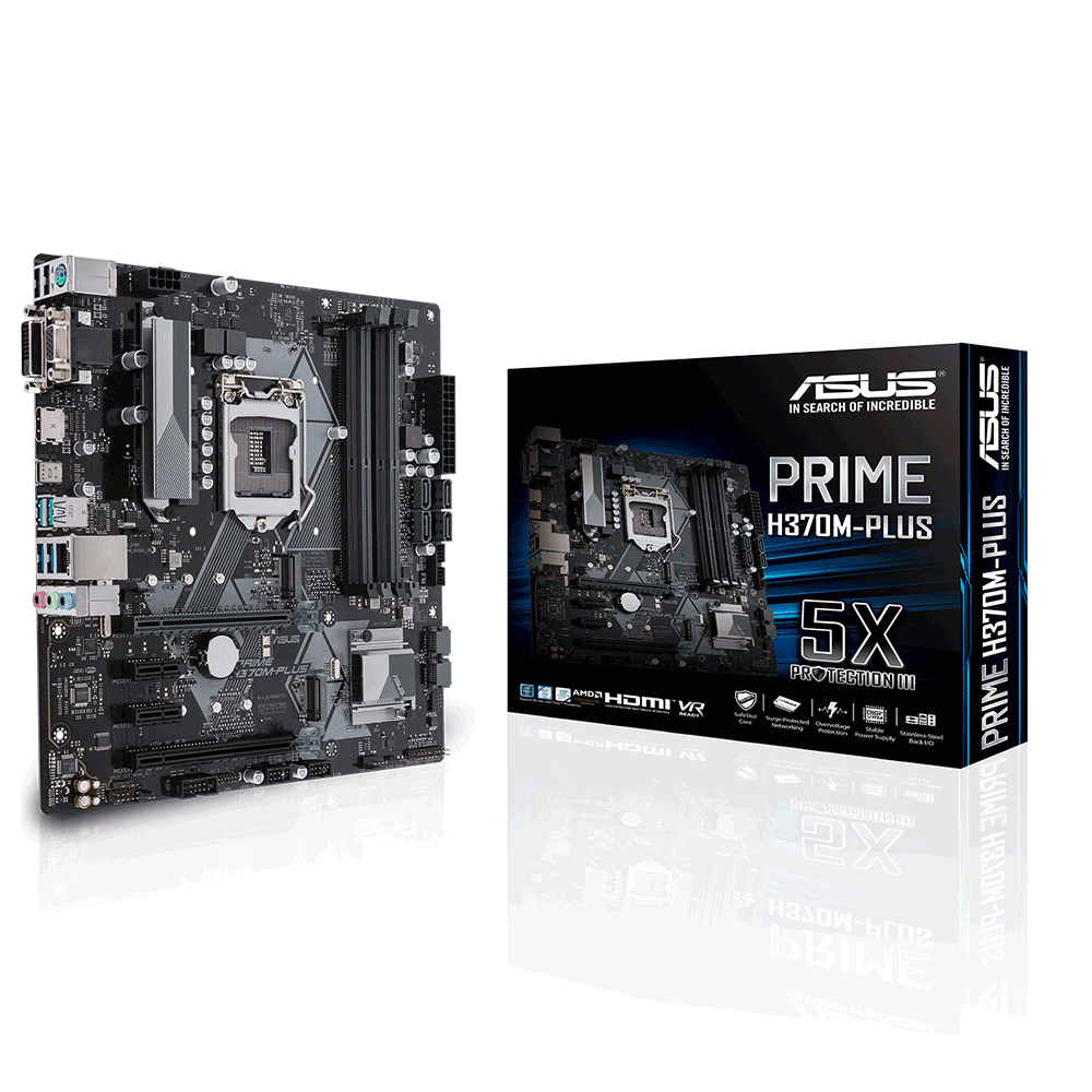 Bo mạch chính/ Mainboard Asus Prime H370M-Plus