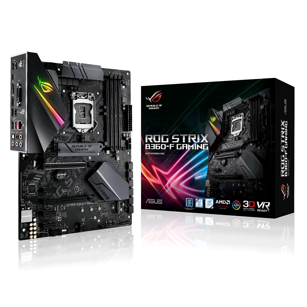 Bo mạch chính/ Mainboard Asus Rog Strix B360-F Gaming
