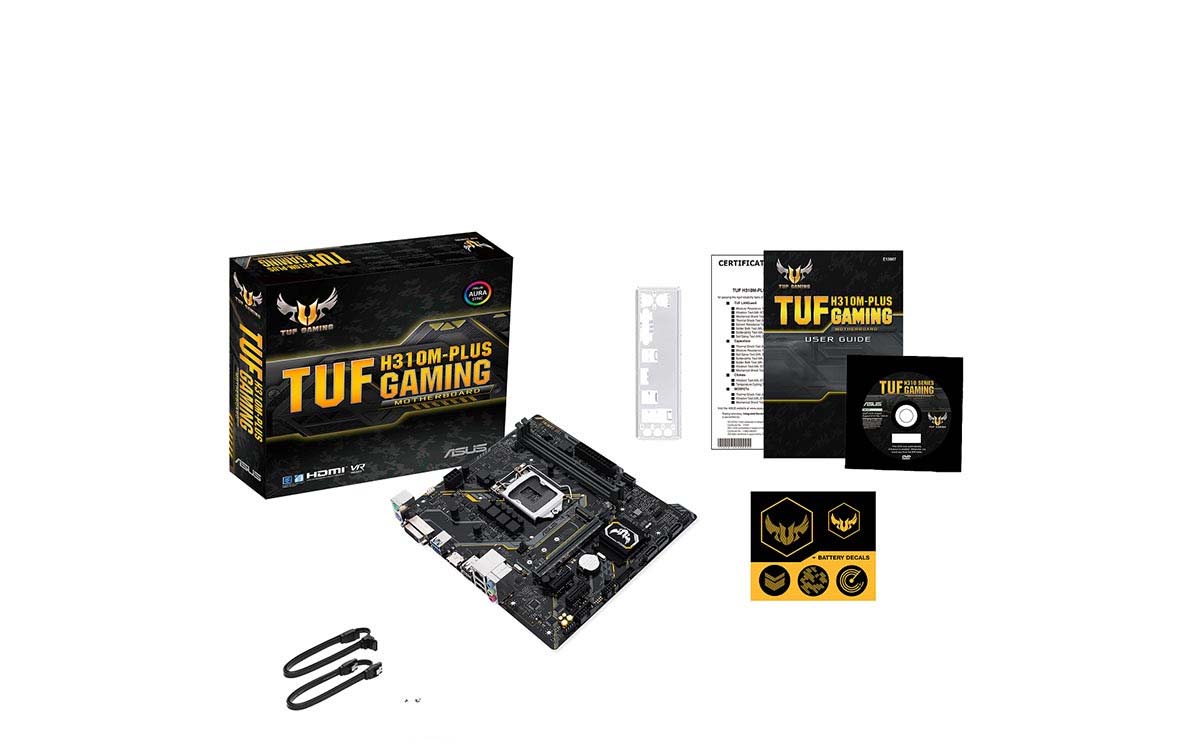 Bo mạch chính- Mainboard Asus TUF H310M-Plus Gaming 2 7