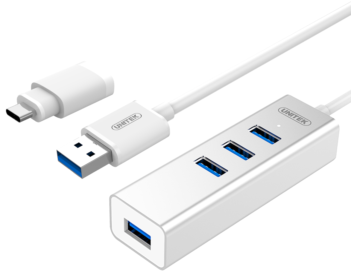 Bộ chia/ Hub USB 3.0 4 Ports Unitek Y3082B