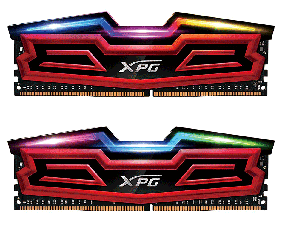 Bộ nhớ DDR4 Adata 16GB (3200) AX4U320038G16-DRS (2x8GB) (Đen)