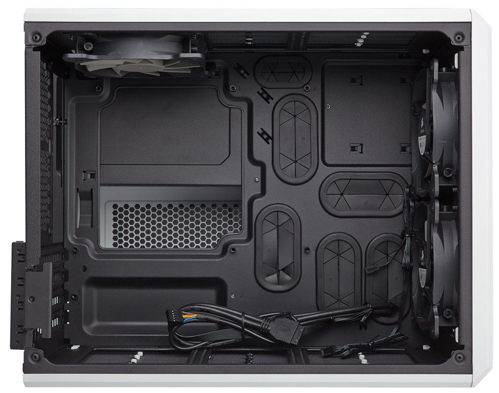 Thùng máy / Case Corsair Air 240 Mini ITX (CC-9011069-WW) (Trắng)