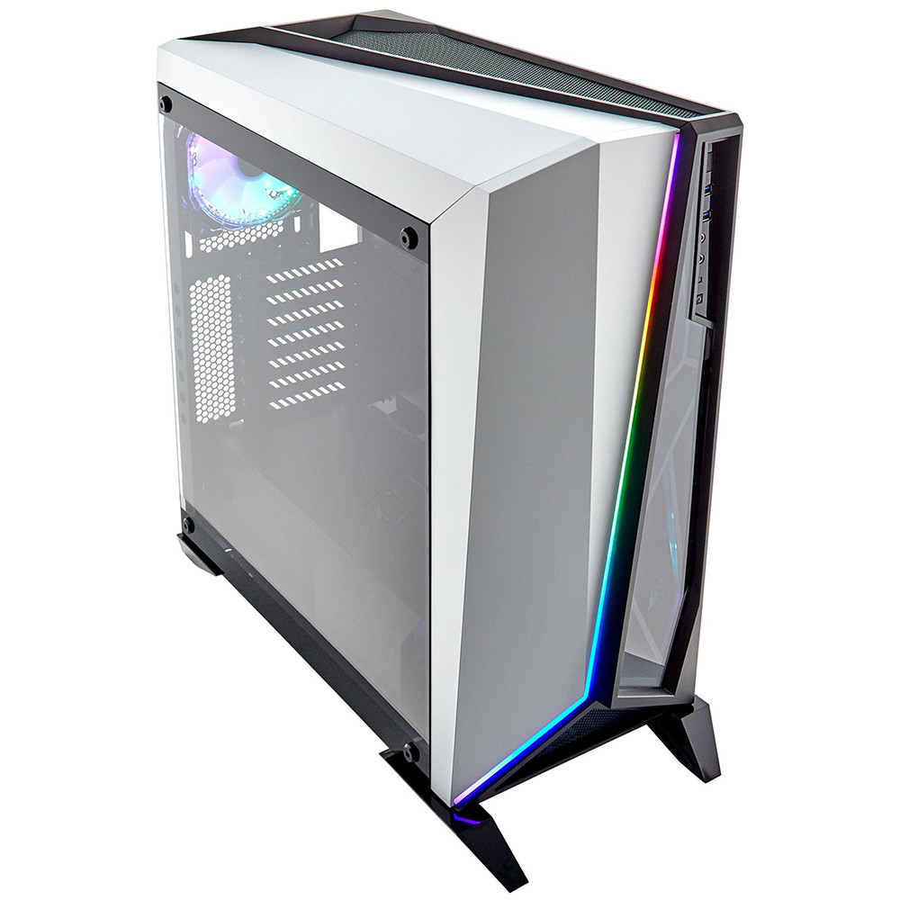 Case Corsair SPEC-Omega RGB - Tempered Glass (CC-9011141-WW) (Trắng đen)