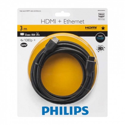 Cáp HDMI Philips SWV2433W (3m)