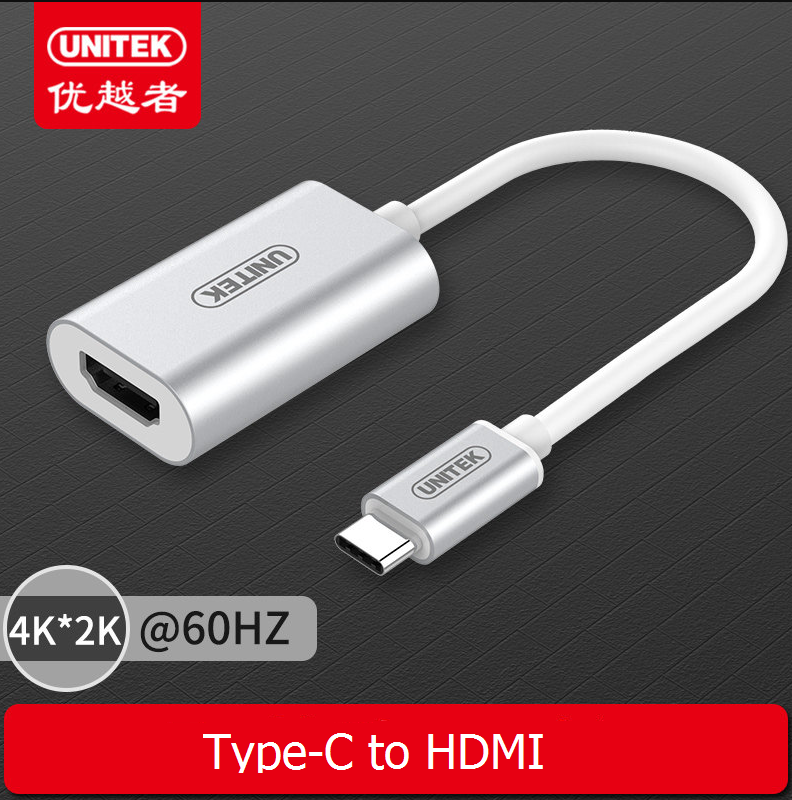 Cáp Type C-HDMI Unitek Y6316