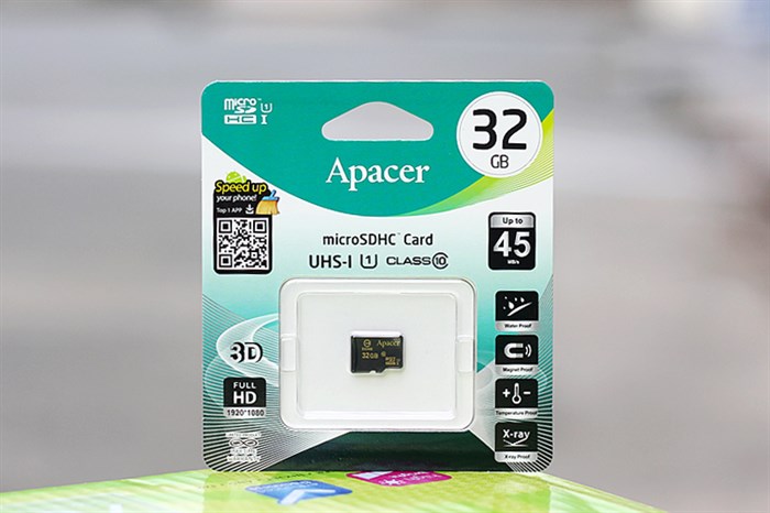 Micro SD UHS1 32GB Apacer (class10)