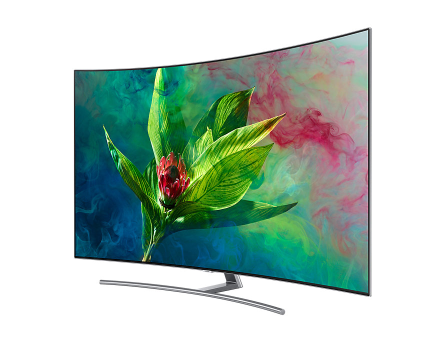 Smart Tivi màn hình cong Samsung 4K QLED 55 inch Q8C 2018         