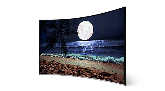 Smart Tivi màn hình cong Premium UHD Samsung 4K 55 inch UA55NU8500