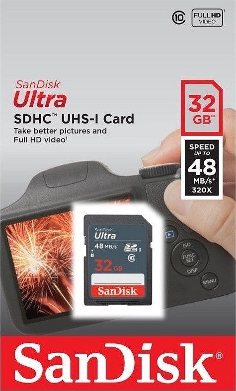 SDHC SanDisk Ultra Class 10 32GB