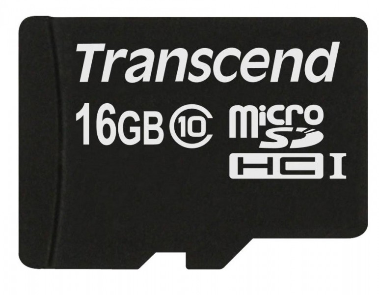 Thẻ Micro SD Transcend 16GB Class 10