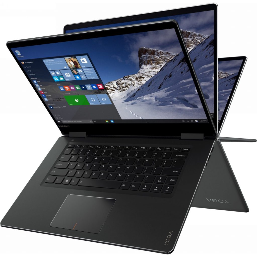 Máy tính xách tay/ Laptop Lenovo YoGa510-15ISK 80S8003PVN (i3-6100U) (Đen)