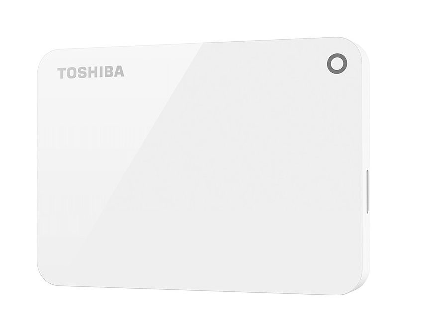 Ổ cứng HDD Toshiba Canvio Advance Backup 2.5' 1TB SATA 5Gb/s 5400RPM (HDTC910AW3AA) (Trắng)