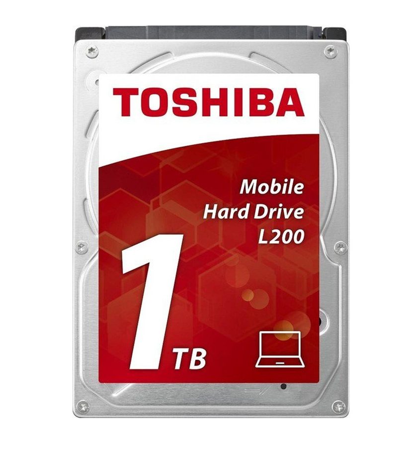 Ổ cứng HDD Toshiba L200 2.5" 1TB SATA 3Gb/s 5400 RPM (HDWL110UZSVA)