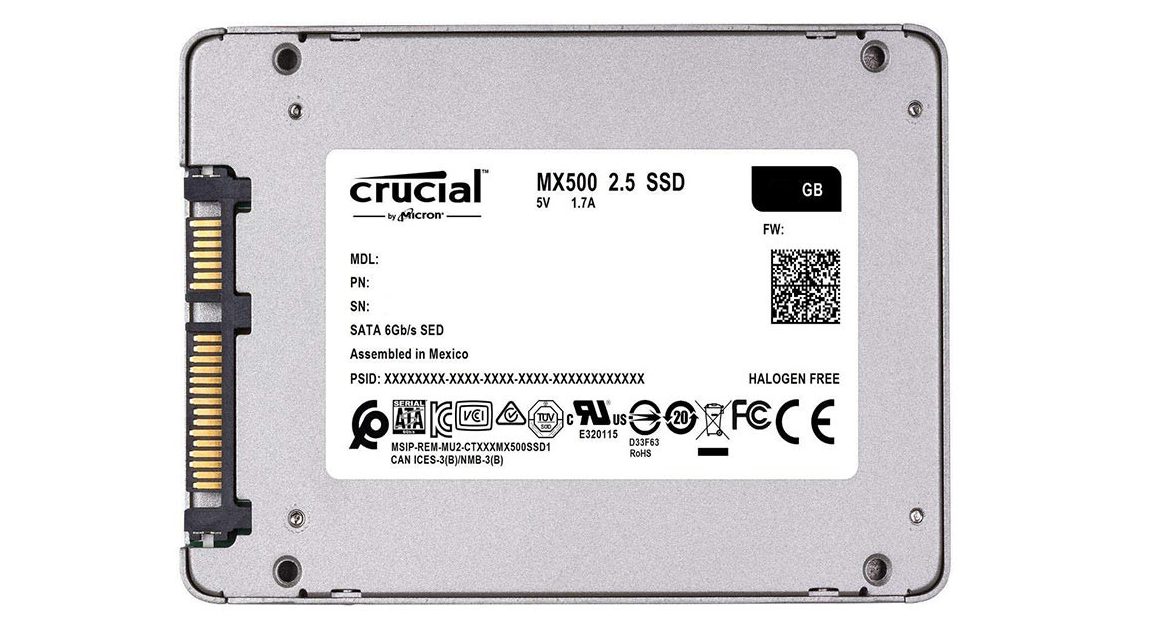 ổ cứng SSD Crucial MX500 250GBổ cứng SSD Crucial MX500 250GB