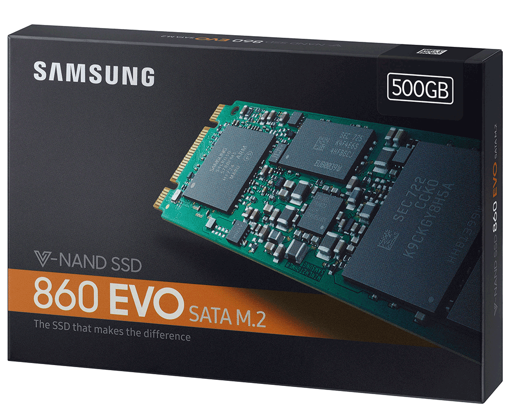 Ổ cứng SSD Samsung 860 EVO 500GB M.2 Sata (Mz-N6E500BW)