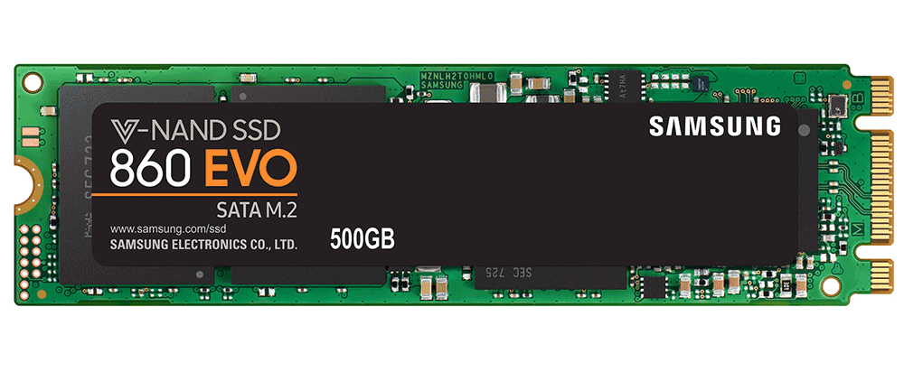 Ổ cứng SSD Samsung 860 EVO 500GB M.2 Sata (Mz-N6E500BW)