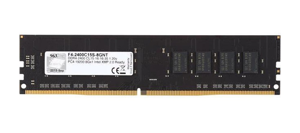 Bộ nhớ DDR4 G.Skill 8GB (2400) F4-2400C15S-8GNT tăng tốc cho hệ thống của bạn