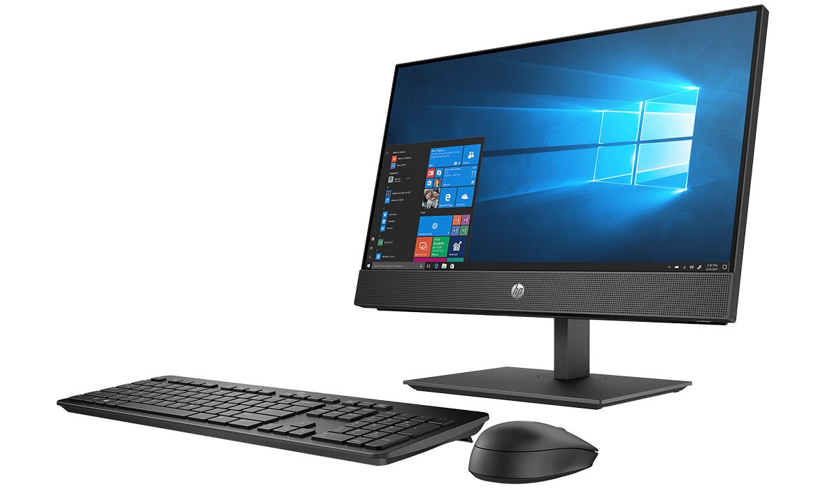 Máy tính để bàn/ PC HP AIO ProOne 600 G4 (i5 8500T/4GB/1TB/Win) 21.5" FHD Touch (4YL98PA)