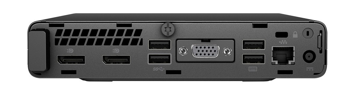 Máy tính để bàn/ PC HP Mini EliteDesk 800 G4 (i3 8100/4G/1TB/Dos) (4SA37PA)