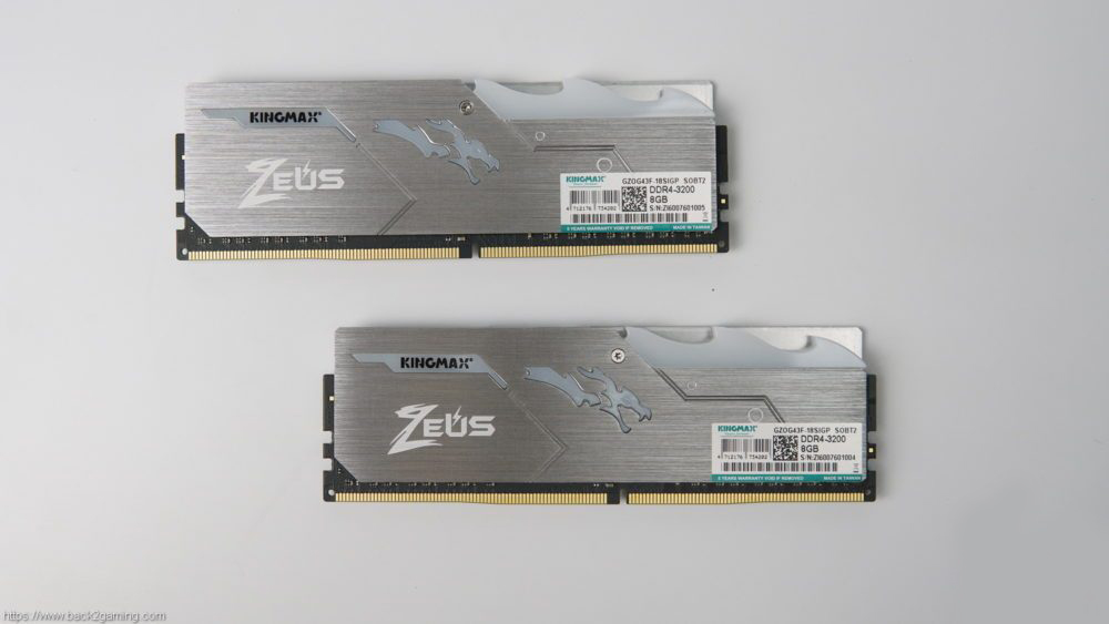 Bộ nhớ DDR4 Kingmax 8GB (3200) ZEUS Dragon RGB 3a
