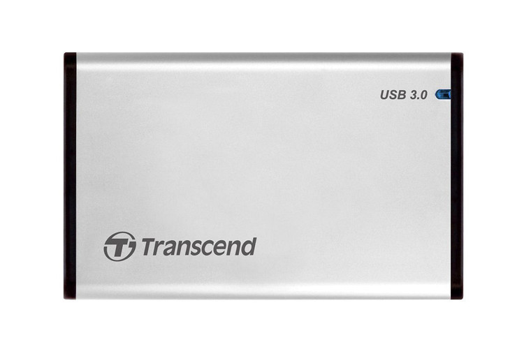 Box ổ cứng 2.5'' Transcend (Bạc)