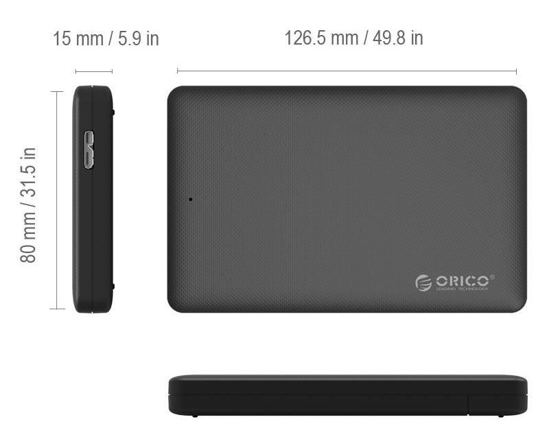 Box ổ cứng 2.5'' Orico 2577 Sata (3.0)