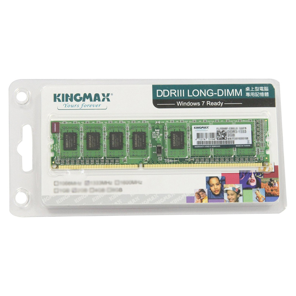 Bộ nhớ DDR3 Kingmax 4GB (1600) (8 chip)