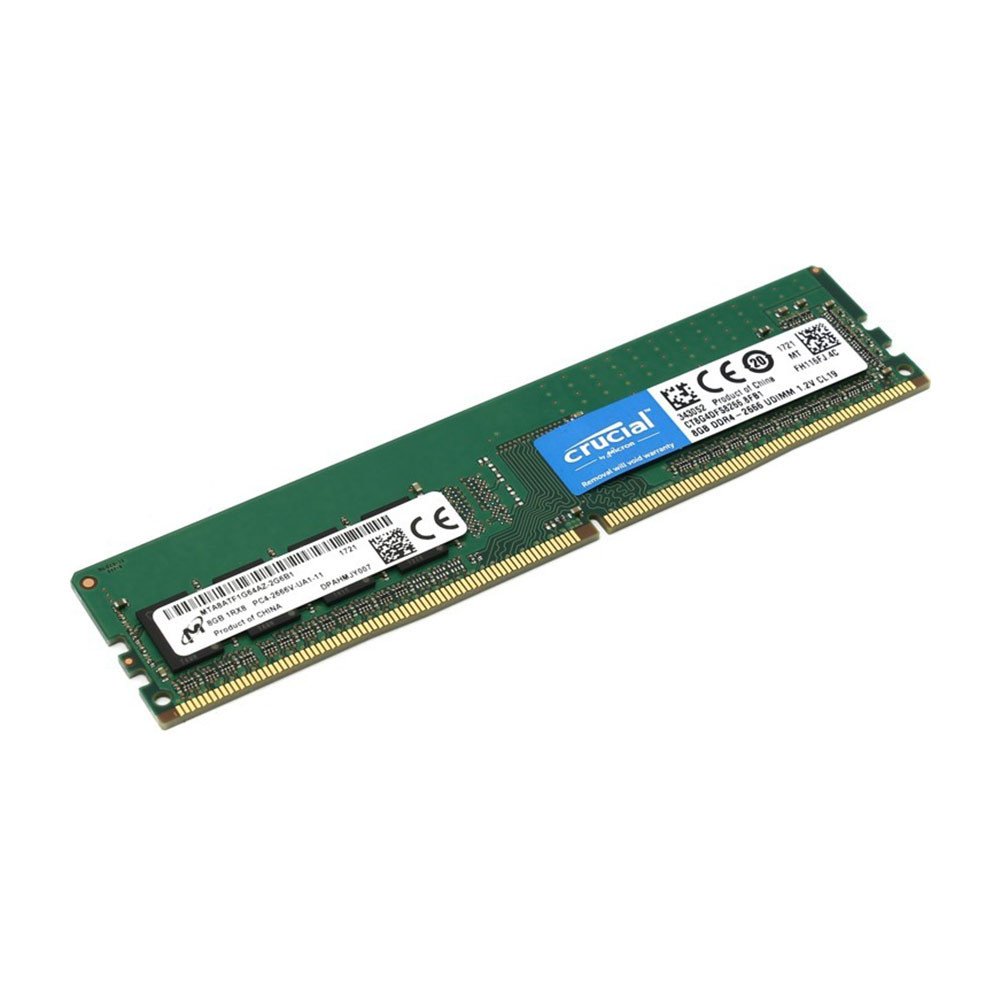 Bộ nhớ/ Ram Crucial 8GB DDR4 2666 (CT8G4DFS8266)