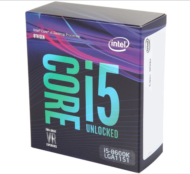  CPU Core I5-8600K (3.6GHz)