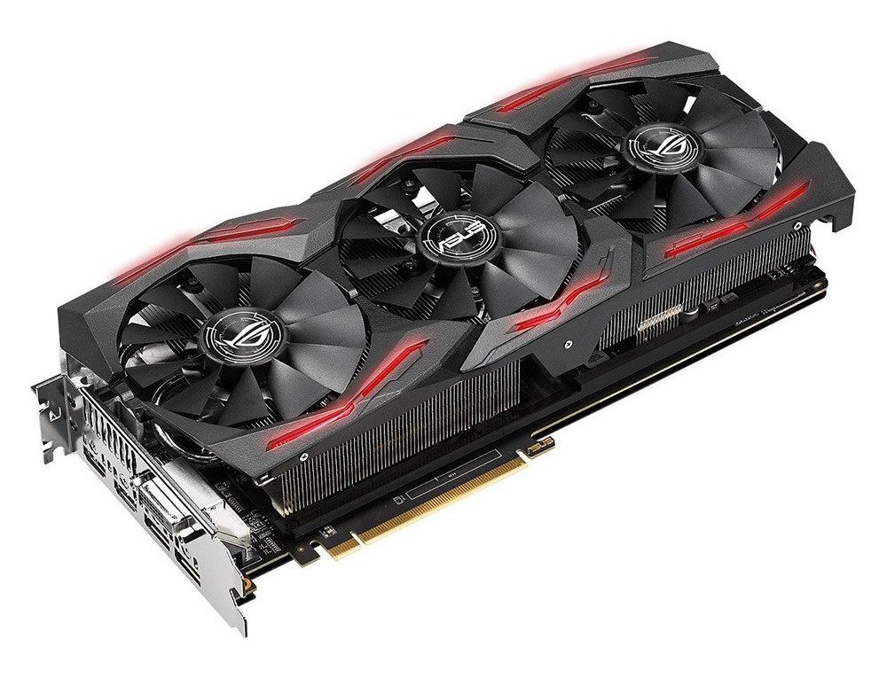 Card màn hình ASUS 8GB ROG Strix RX VEGA 64 O8G Gaming