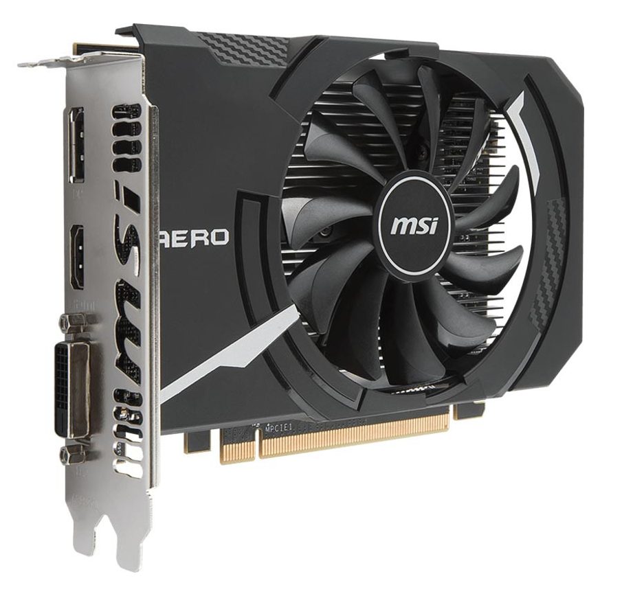 Card m&agrave;n h&igrave;nh MSI RX 560 AERO ITX 4G OC