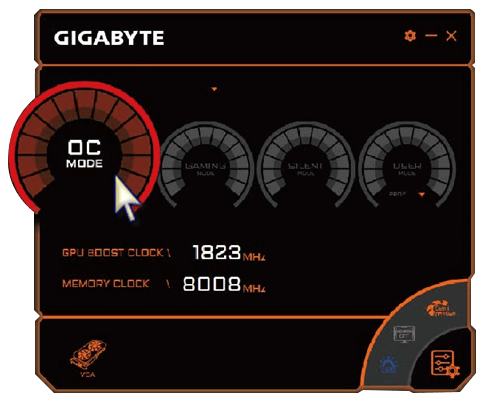 Card màn hình Gigabyte 8GB N1080G1 Gaming-8GD 