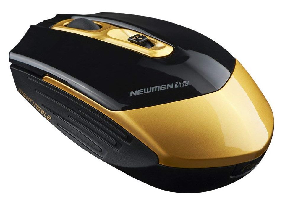 Chuột máy tính Newmen F600 (Vàng)