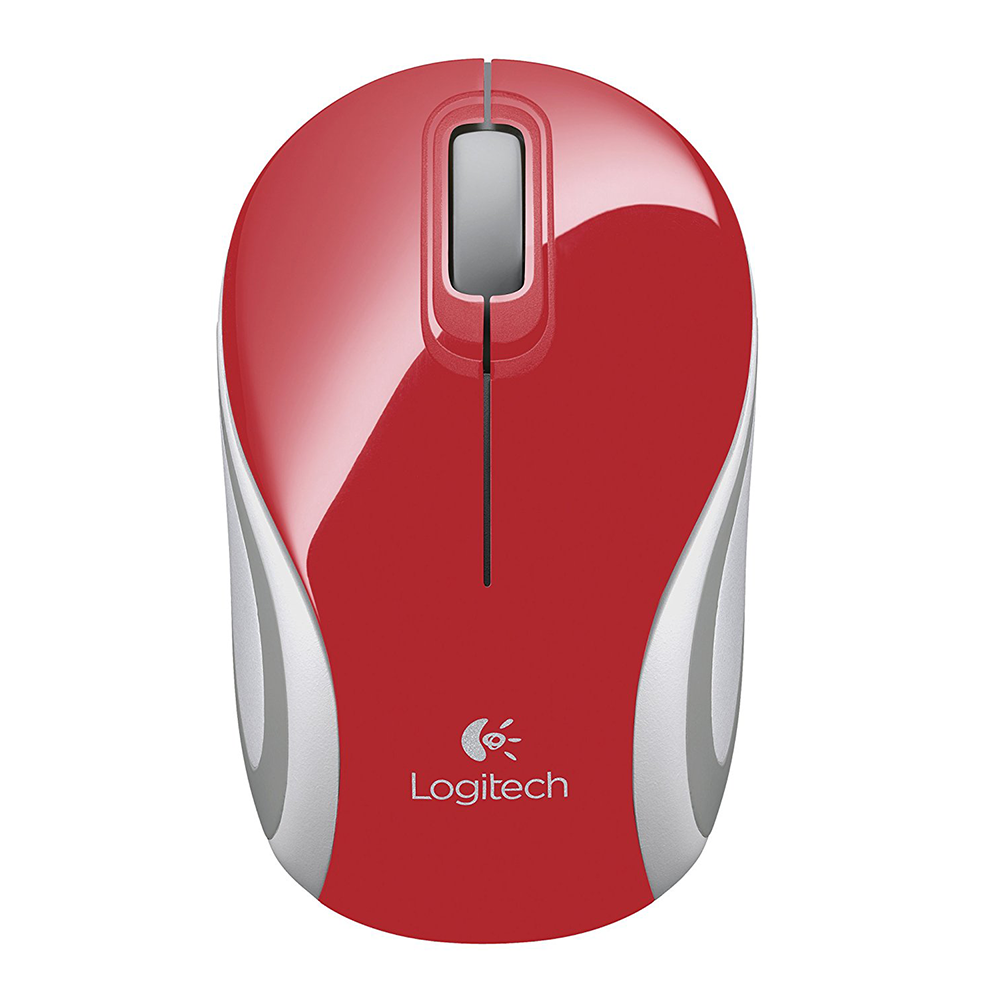 Chuột máy tính Logitech M187 (Đỏ) Chuột không dây linh hoạt và tiện lợi