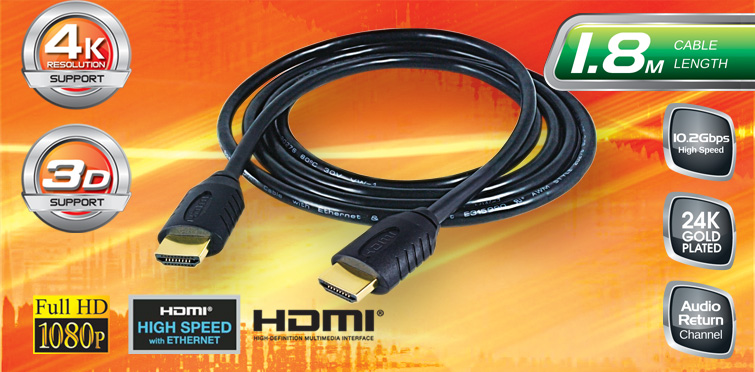 Cáp HDMI Cliptec CY-100