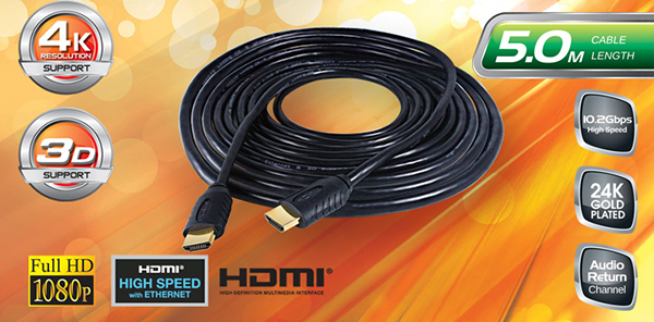 Cáp HDMI Cliptec OCD533 (5m)