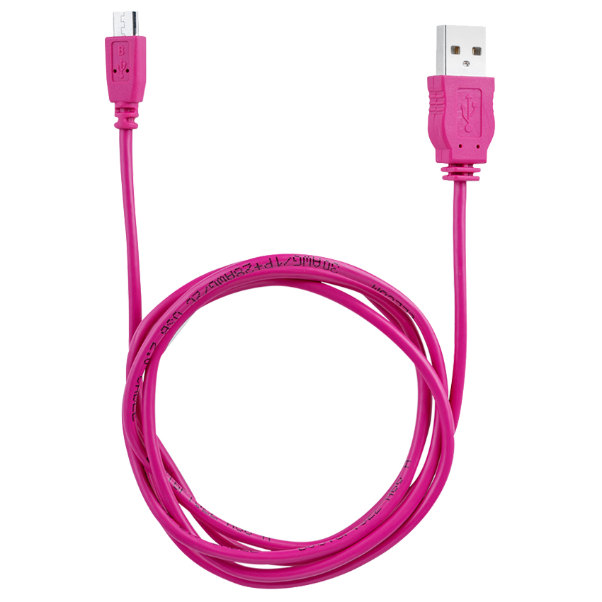 Cáp Micro USB Elecom MPA-AMBCL12PN (Hồng)