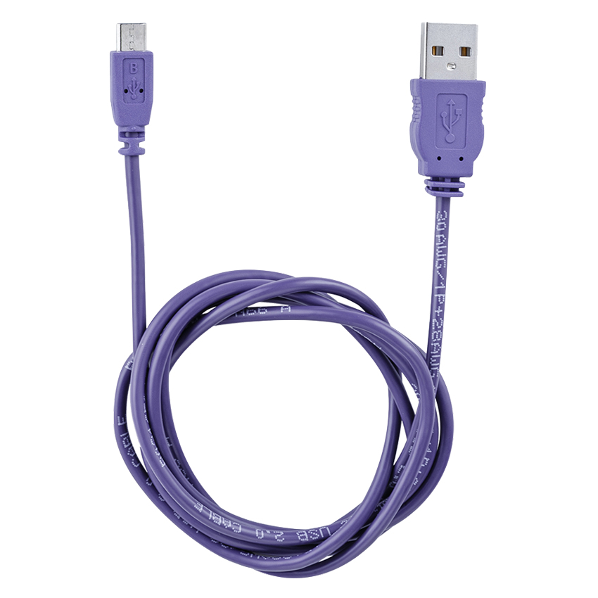 Cáp Micro USB Elecom MPA-AMBCL12PU (Tím)