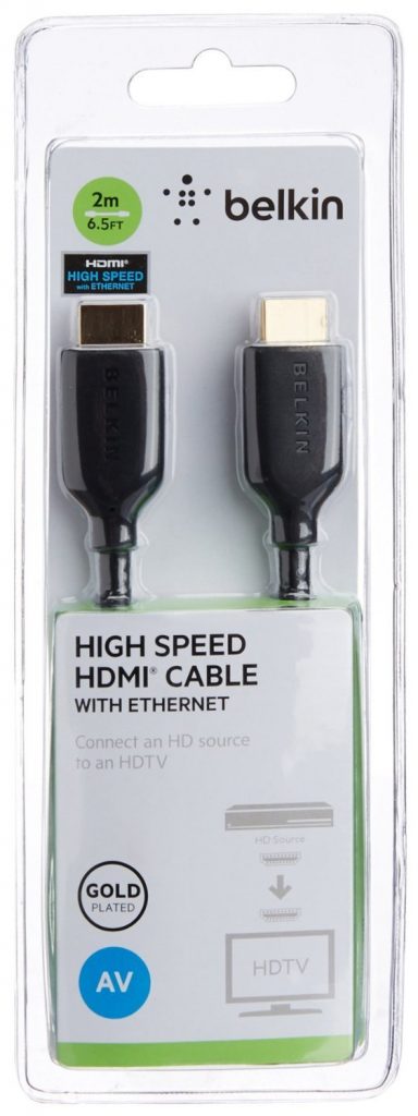 Cáp Nối HDMI – HDMI M/M Belkin F3Y021BT2M