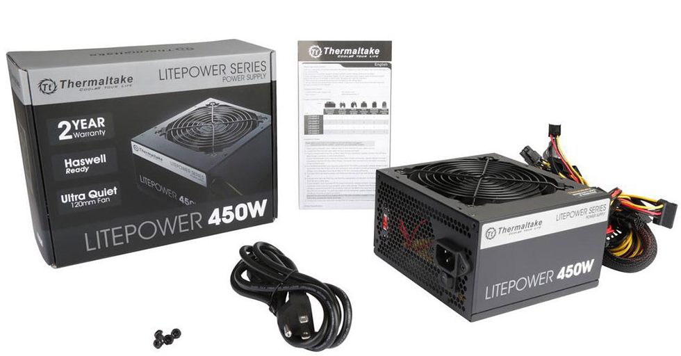 Nguồn LitePower Thermaltake 450W W0423RE