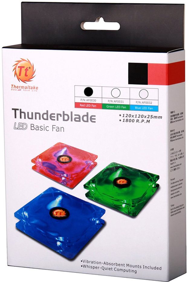 Quạt case Thermaltake Thunderblade 12 AF0030 (Đỏ)