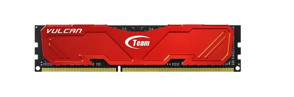 RAM Team Vulcan 8GB DDR3 1600 Heatsink (Đỏ)