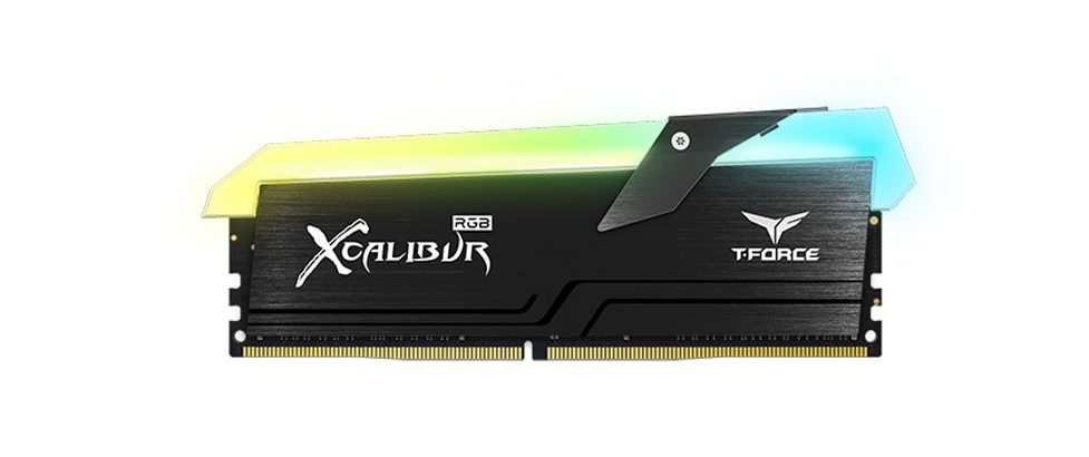 Bộ nhớ/ Ram Team XCALIBUR RGB 16GB (2x8GB) DDR4 3600 Heatspreader